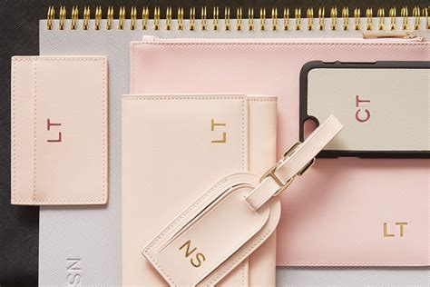 Travel Accessories – Personalised Leather – The Daily Edited.